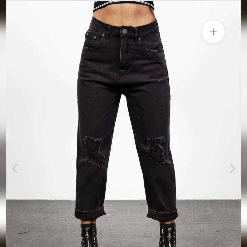 Disturbia Abracadabra Busted Knee Jeans